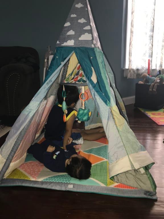 Infant to Toddler Play Gym Fun Teepee Infantino