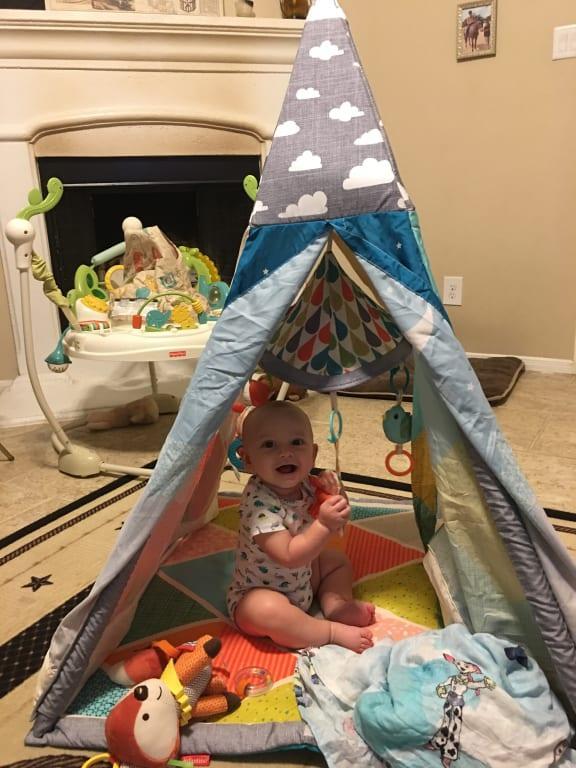 infantino baby tent