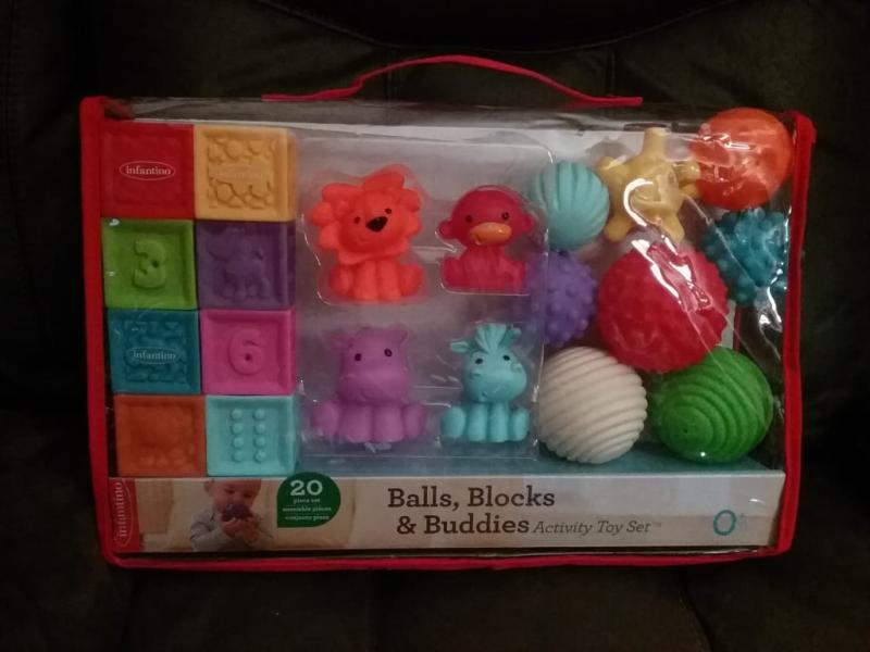 infantino gaga balls blocks & buddies