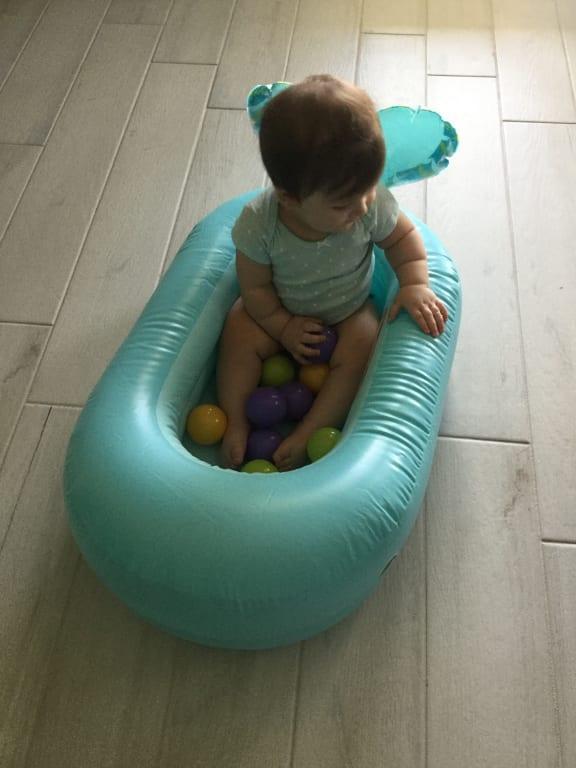 infantino inflatable bathtub