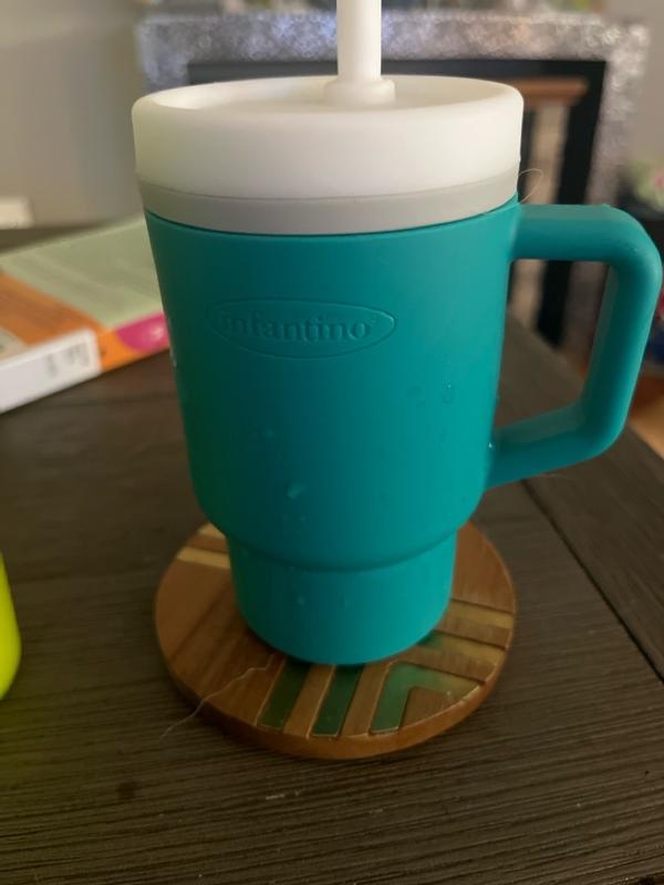 My 1st Tumbler™ Silicone 9oz - Aqua – Infantino