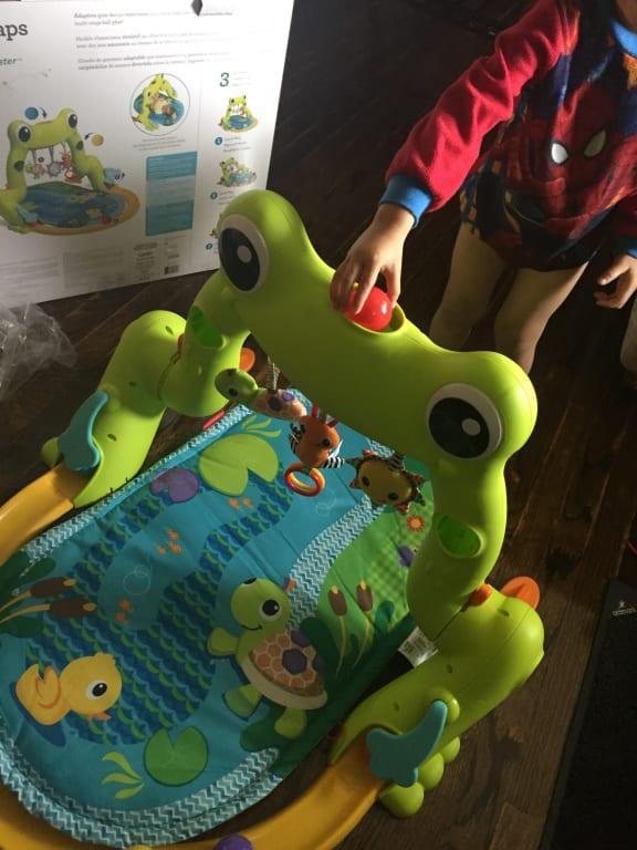 infantino frog playmat