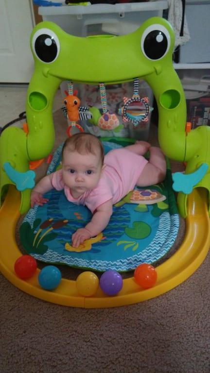 infantino frog playmat