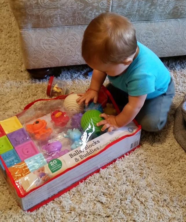 infantino balls blocks buddies