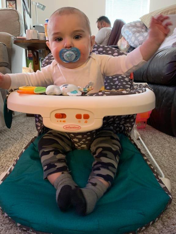 infantino 2 in 1 bouncer and activity seat instructions