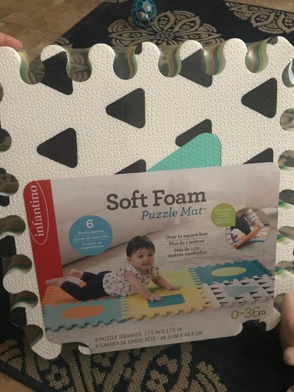 infantino soft foam puzzle mat