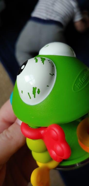 infantino flip flop frog rattle