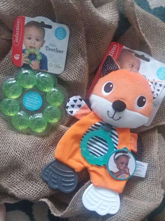 infantino fox teether