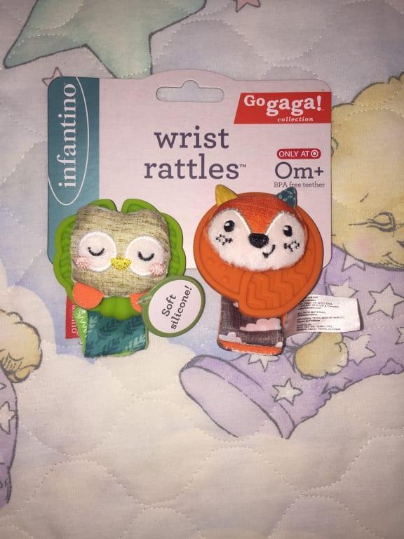 infantino owl teether