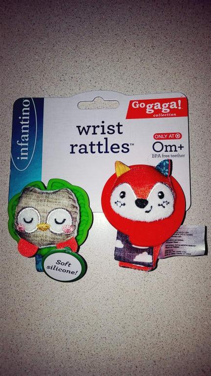 infantino owl teether