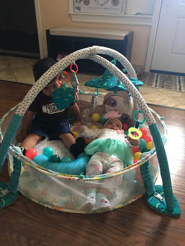 tummy time ball pit