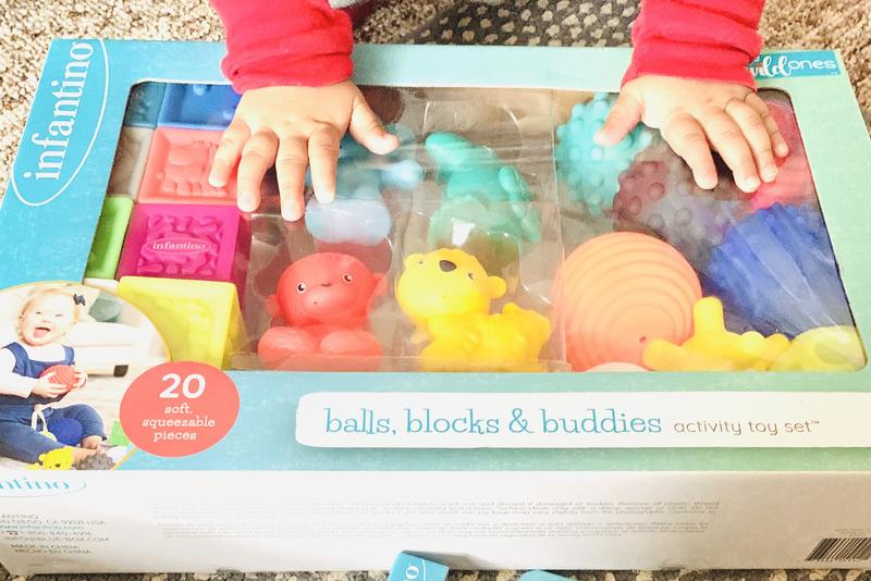 infantino gaga balls blocks & buddies