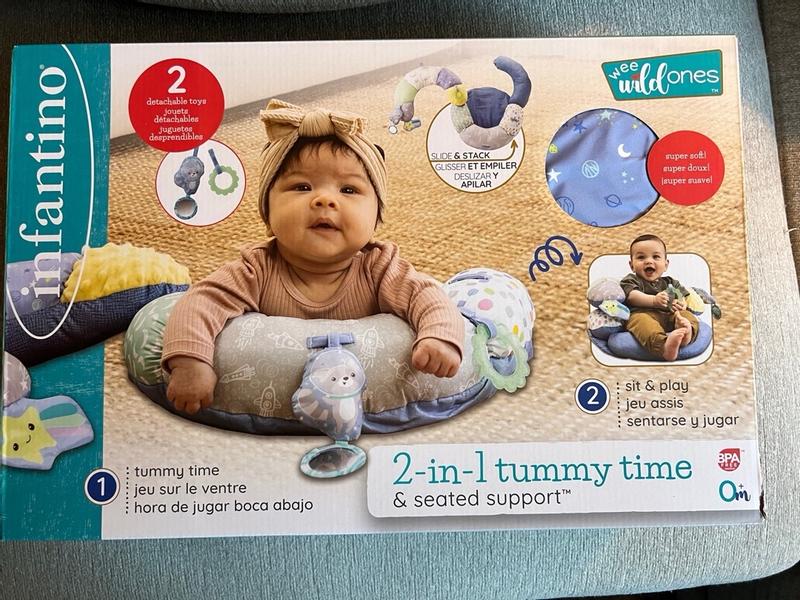 Infantino tummy time & seat support clearance