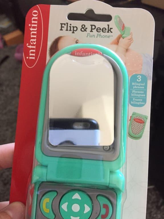 infantino flip and peek fun phone