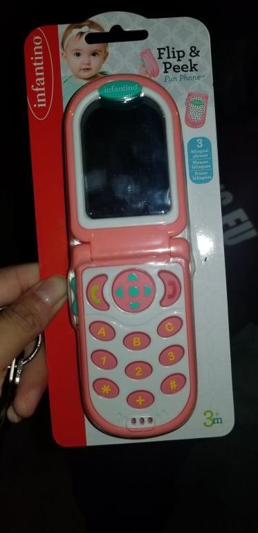 infantino flip and peek fun phone