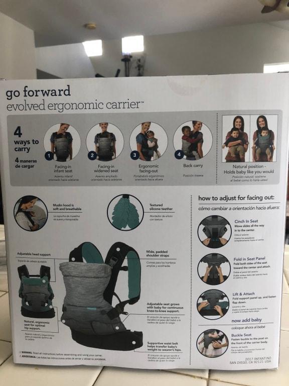 Infantino baby carrier newborn instructions online