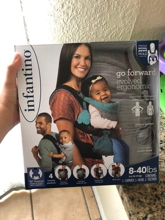 infantino go forward baby carrier