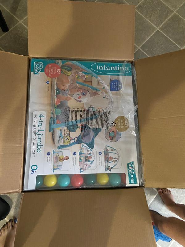 その他 4in1 Box SmartBoom's Play within a Play Smart Steps Bounce N' Play 3-in-1 Activity Center | Harmony