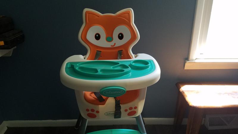 Infantino high chair discount fox