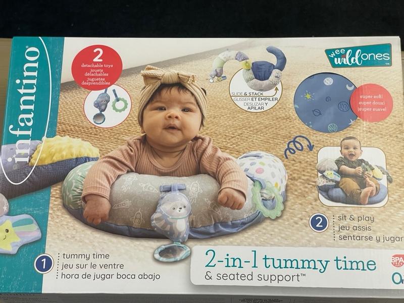 Baby Essentials Burlington Baby Department 2-in-1 Tummy Time - Main Image