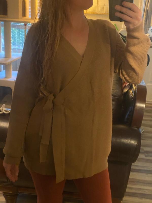 Customer photo for "Comfortable Nursing Cardigan 💕✨"