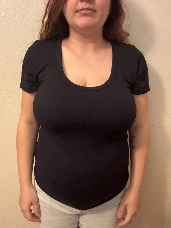 Customer photo for "Maternity shirts"