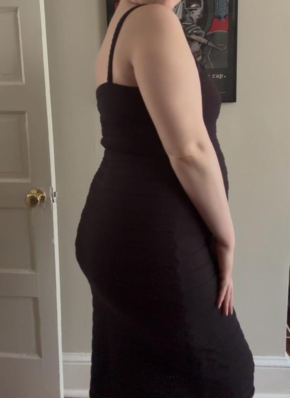 Customer photo for "Fashionable comfy maternity dress"