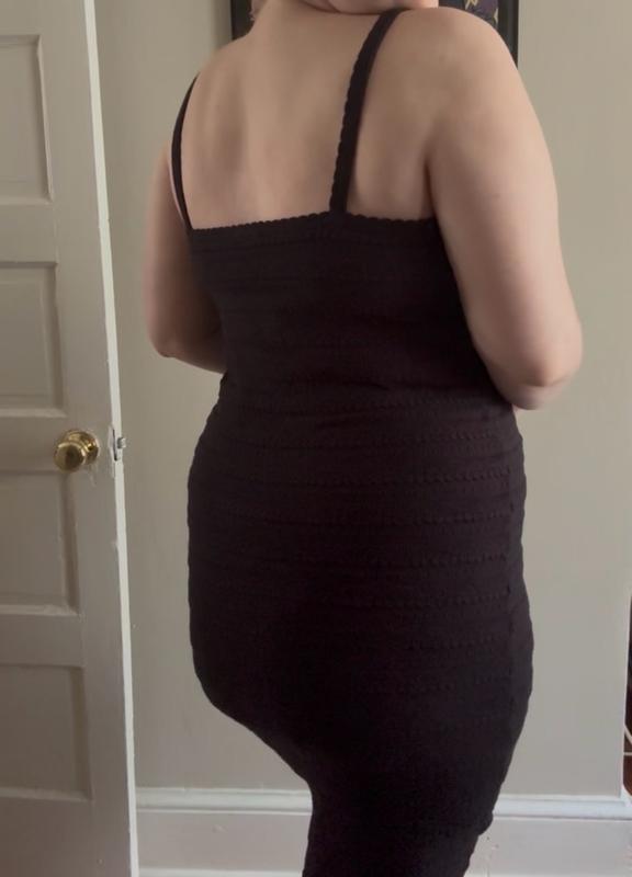 Customer photo for "Fashionable comfy maternity dress"