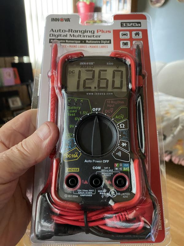 Innova 3320 AutoRanging HandsFree Digital Multimeter Canadian Tire