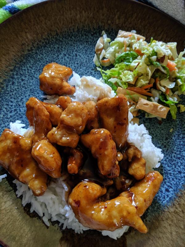 The Real Good Food Company General Tso's Chicken, 18 oz - Harris