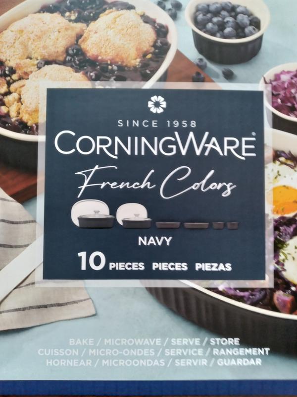 Corningware French Colors 12-Piece Bakeware Set, Cabernet