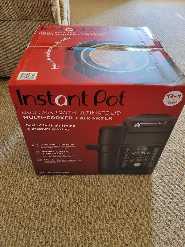 Instant Pot - Duo Crisp with Ultimate Lid Multi-Cooker + Air Fryer