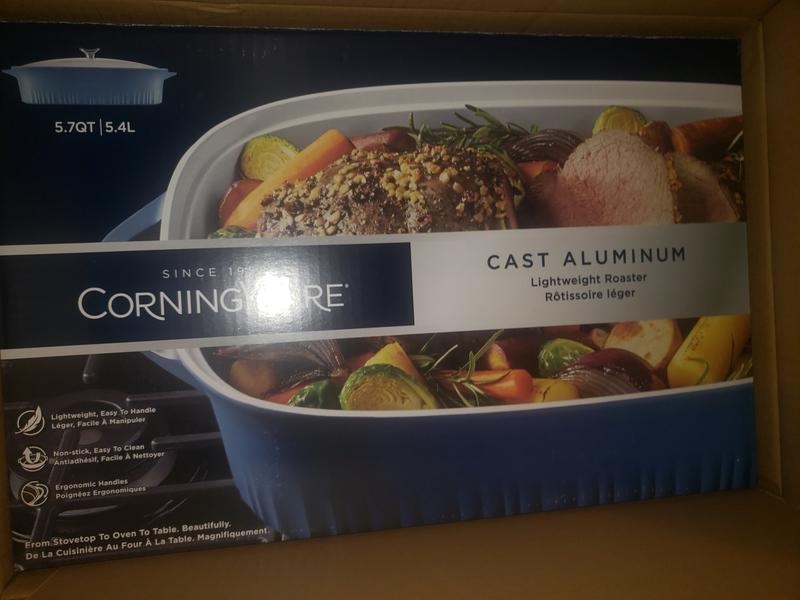 CorningWare® Nonstick Cast Aluminum Covered Roaster Bed Bath and
