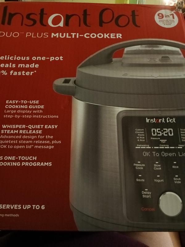 Instant Pot 6 Qt. Duo Plus V4 Multi-cooker