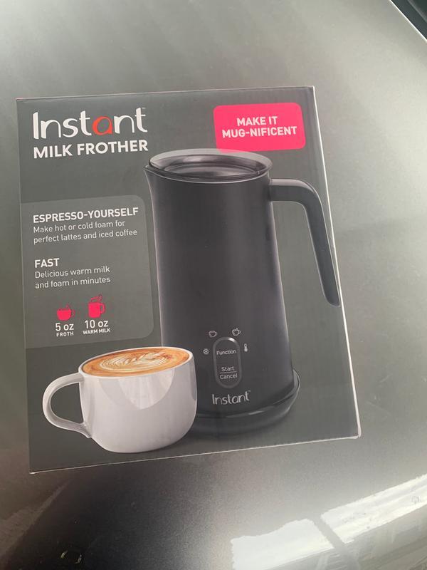 Instant Milk Frother, 4-in-1 Electric Milk Steamer, 10oz/295ml