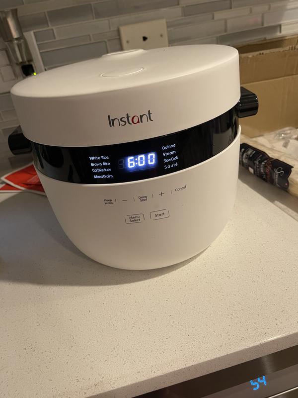 Instant 20-Cup Rice Cooker, Rice and Grain Multi-Cooker with Carb Reducing  Technology without Compromising Taste or Texture, From the Makers of