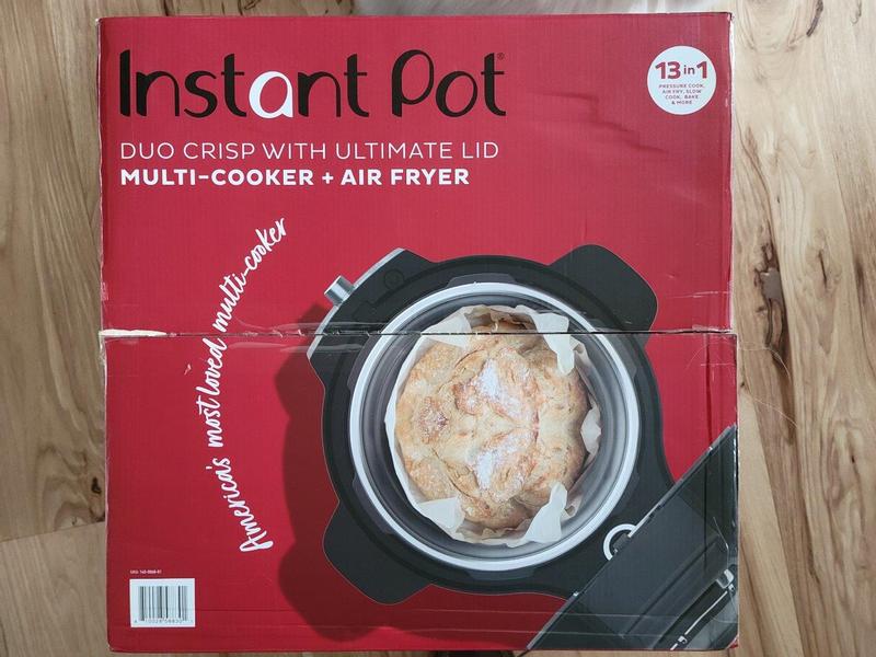 Instant Pot - Duo Crisp with Ultimate Lid Multi-Cooker + Air Fryer, 6.5  Quart