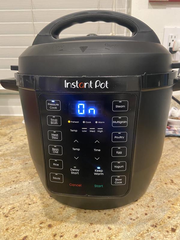 Instant Pot DUO Mini, 3 Quart Detailed View and Size Measurements