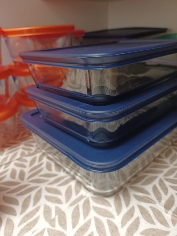Simply Store 10-piece Meal Prep Rectangular Glass Storage Set