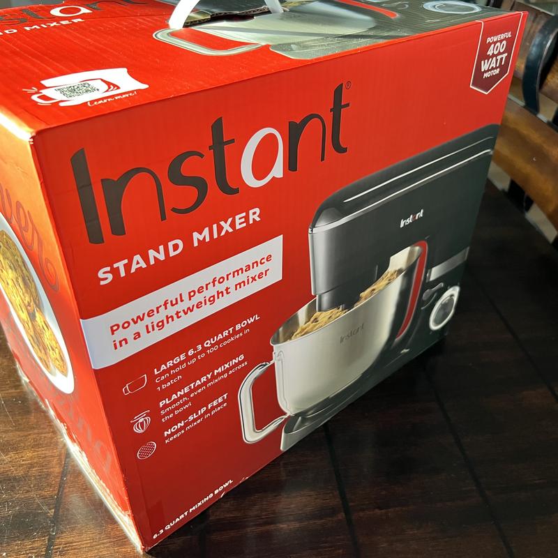 Instant® 6.3-quart Stand Mixer, Black