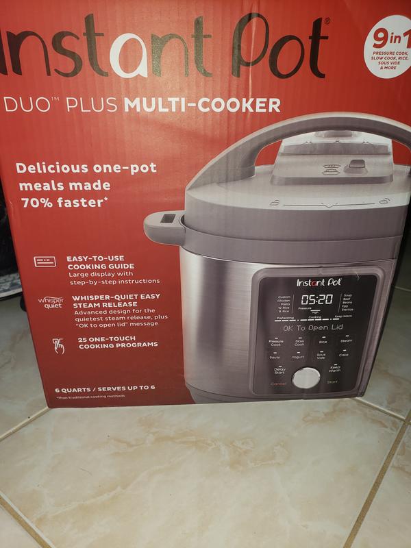 Instant Pot Next Gen Duo Plus V4 Pressure Cooker, 6-Qt.