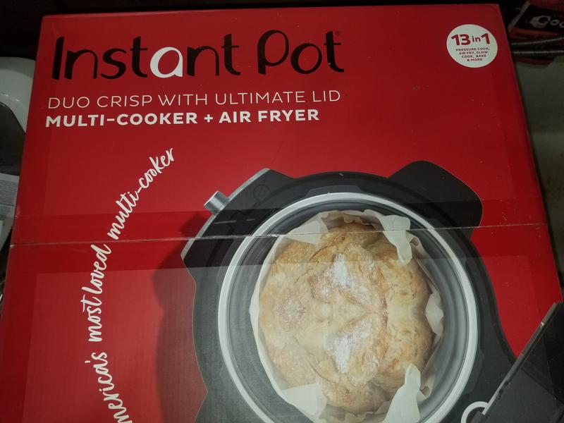 Instant Pot 6.5-Quart Duo Crisp Pressure Cooker Air Fryer with Ultimate Lid