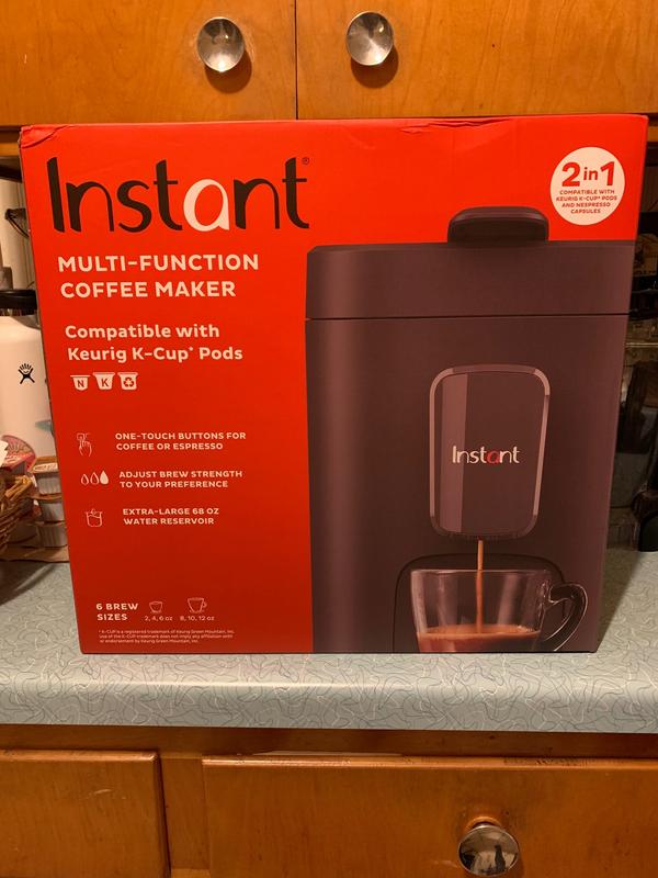 Instant Pot 140-6013-01, 2-in-1 Multi Function Coffee Maker (No