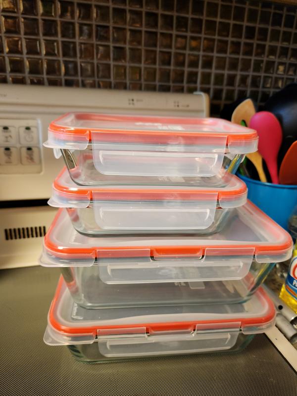 Pyrex - Rectangular Glass Containers – AndresCooking