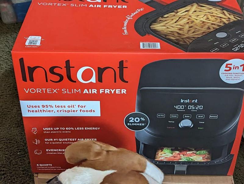 Instant 6-Qt. Vortex Slim Air Fryer + Reviews