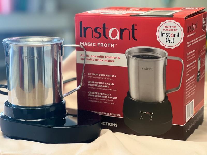 NEW! Instant Pot Magic Froth 9-in-1 Electric Milk Frother Review 