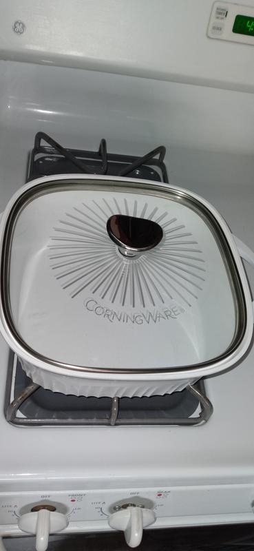 Instant Brands Lightweight Cast Aluminum Round Baking Pan, Fast & Even  Heating, White Ceramic Non-Stick Interior, Table-Ready Elegance in the  Bakeware department at