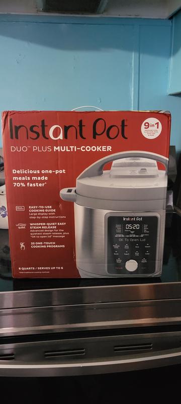  Instant Pot Duo Plus 6 Qt 9 in 1 Olla de presión multiuso  programable, olla de cocción lenta, arrocera, yogurtera, vaporera, para  hervir huevos, sofreír, calentar y esterilizar : Hogar y Cocina