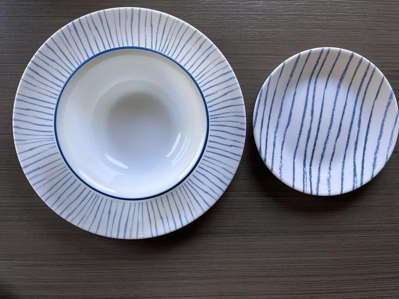 Corelle nautical outlet dishes