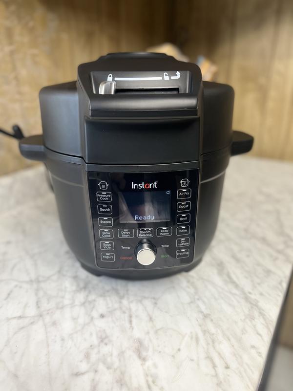 Instant Pot Duo Crisp 6.5 qt Lid Electric Pressure Multi-Cooker - Black  (140-0068-01) for sale online